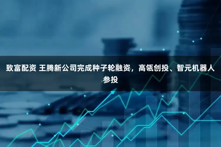 致富配资 王腾新公司完成种子轮融资，高瓴创投、智元机器人参投